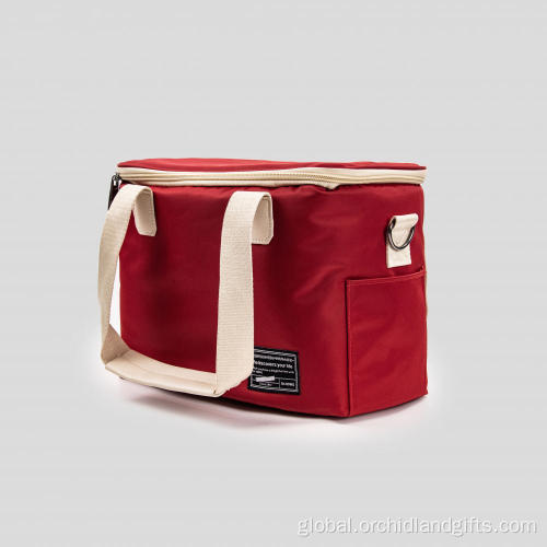 Red Large Capacity Cooler Bag on sale